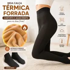 Meia-Calça Térmica Forrada: O Segredo para Enfrentar o Frio com Estilo e Conforto!