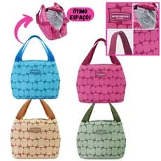 Bolsa Térmica Para Trabalho Escola Lazer Amplo Espaço Coleção Elementos Jacki Design