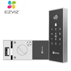 FECHADURA DIGITAL SOBRE POR EZVIZ DL03 PRÓ COM BIOMETRIA WI-FI
