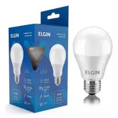 Lâmpada de LED Elgin Branca E27 9W - 6500K Bulbo A