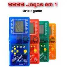 Brinquedo Vídeo Game Portátil Retrô 9999 Jogos em 1 Brick Game Console LCD Mini Game Clássico