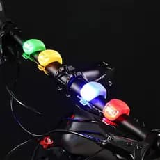 Kit 2 Lanternas De Segurança Bicicleta Led Farol Bike Par Dianteira Traseira