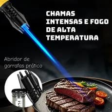 Acesso Multifuncional à Prova de Vento com Abridor de Garrafas (sem gás)