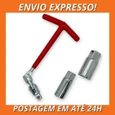 Chave De Vela Articulável Soquetes Encaixe 16mm 21mm Cinoy Resistente