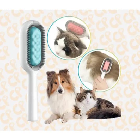 Escova  Removedora De Pelos Para Cães e Gatos Escova Pet Aparador Napi