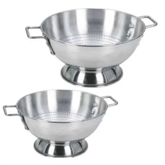 Kit 2 Escorredores De Macarrão, Arroz Industrial N°30 5 Litros