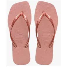 Chinelo Havaianas Slim Square Logo Pop Up