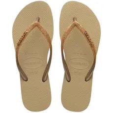 Chinelo Havaianas original Feminina Slim Glitter adulto e infantil original havaianas