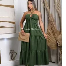 vestido longo tomará que cai