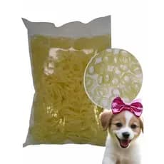 1.000 Elásticos, Borrachinhas em látex Para Laços Pet 5/16