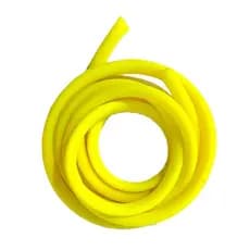 Tubo de Latex Borracha 204 AMARELO NEON - Garrote Tripa de Mico à partir 1MT Uso em Exercícios, Estilingue, Atiradeira.