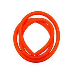 Tubo de Latex Borracha 204 LARANJA NEON - Garrote Tripa de Mico à partir 1MT Uso em Exercícios, Estilingue, Atiradeira.