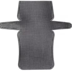 Malha Chenille Para Bolsa 53.5x50cm BXWG10 Preta Tela Plástica Und - Furo Fio 3 MM