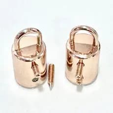 Ponteira Para Tacel Com 2 Parafusos - PAR 30MM X 16MM