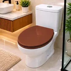 Assento Sanitário Universal Premium Branco Design Clean Minimalista Ergonômico e de Fácil Instalação
