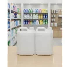 Kit 2 Galão Bombona 5 Litros Plástico Reforçado com Tampa Ideal Água Produtos Químicos