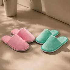 Pantufa Feminina Quentinha e Confortável – Chinelo Pantufinha Leve com Solado Baixo para Dia a Dia