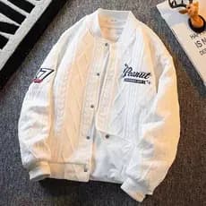 Casaco de beisebol masculino Camiseta universal bordada masculina e feminina