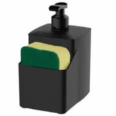 Porta Detergente Dispenser Porta Esponja Bucha Com Bico Dosador  2 Cores 500 ML