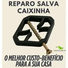 Kit Salva Caixinha De Luz P/ Tomada Interruptor Elétrico Reparo Instalação Salva Caixas de Parede