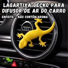 Lagartixa Gecko Para Difusor De Ar do Carro Ou Enfeite Impressão 3D Muito Divertido Educacional