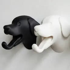 Porta Chaves Formato Cachorro Divertido - Suporte Cachorrinho  - Gancho de Parede Decorativo