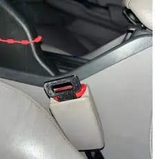 KIT Anti Alarme Sonoro Fivela Lingueta Clip Cinto de Segurança Anti Alarme Sonoro Universal Carro