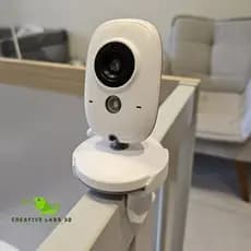 Suporte de Babá Eletrônica Para Berço Universal Ajustável Flexível Monitor Bebê  Vb603 Resistente