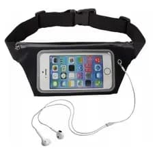 Pochete Cinto Para Celular Com Porta Chave e Documento Academia, Corrida, Bike  IRM-A249