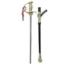 Espada de PLÁSTICO Mosqueteiro Para Fantasia