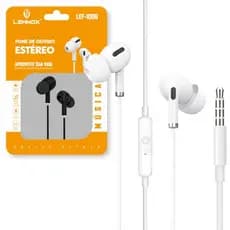 Fone de Ouvido Auricular Com Microfone e Conexão LEHMOX
