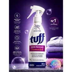 Tuff Desamassa Fácil Neutraliza Odor Sem Passar Roupas Perfuma 350ml