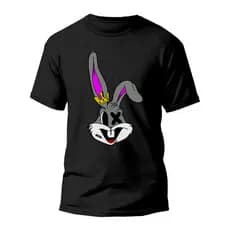 Camiseta Premium Algodão Estampada Especial Pernalonga REF1200