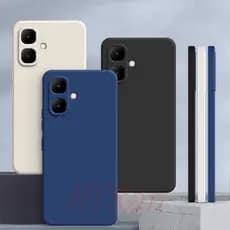 Capa infinix Smart 10/Smart9 HD/8 Pro/Smart8 Hot 50i/Hot40i 30i/40 De silicone Simples De Cor Lisa YT