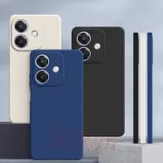 Capa OPPO A40/A60/A5 Pro 5G De silicone Simples De Cor Lisa YT