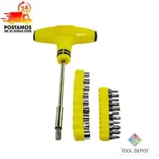 Jogo Chave Universal Boca T Profissional Serve Como Fenda/philips resistente