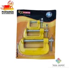 Kit com 3 grampos sargento de ferro resistente pronta entrega Promoção