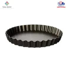 Forma de Torta 26cm Fundo Removível Antiaderente – Ideal para Torta, Quiche e Cheesecake