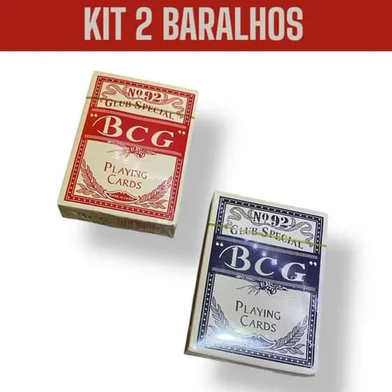 Baralho 108 Cartas Vermelho E Azul  2 Baralhos Original Jogo Completo De Baralho Jogo De Cartas