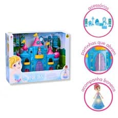 Castelo Princesa Snow Com Boneca que o vestido tem luzes, Moveis E Acessorios