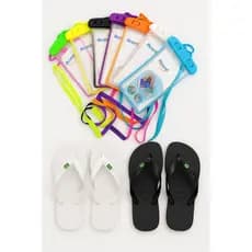 Kit Dois Pares Chinelo Havainas Da Bandeirinha Original Sandalia De Dedo Masculina Feminina + Brinde