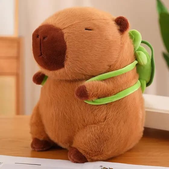 Capivara Boneca De Pelúcia Capibala Presente De Aniversário