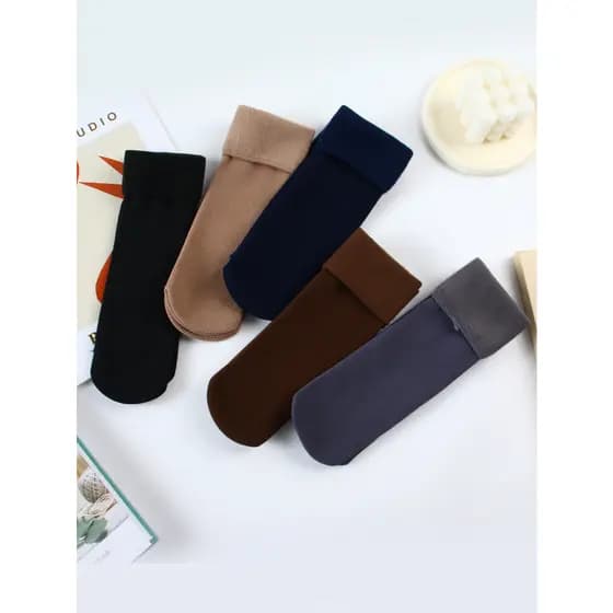 Kit 2/3/4 Meia Térmica Frio Inverno Quentinha Forrada Grossa Neve Masculina 39 ao 44