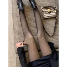 Meia-Calça Translúcida / Fina/ Legging / Fio 40