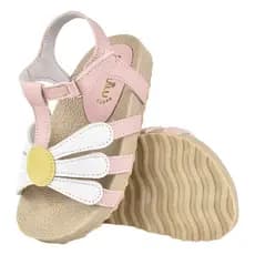 Sandália birken Meninas Margarida Kids Infantil Flor Confortável