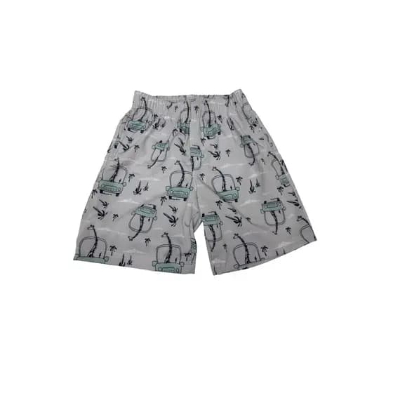 Bermuda Masculina Tactel Infantil Fun