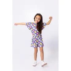 Conjunto Blusa + Short com Babados Estampado Flores