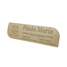 Placa de Sinalização para Porta Personalizada Feita em Acrílico espelhado