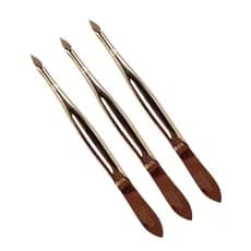 Kit 3 Pinça Solingen Ponta Triangular Design - Profissional