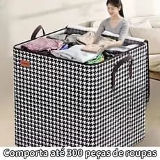 Saco De Armazenamento 100L/180L Tamanho Grande Dobrável Cesta De Lavanderia Caixa De Roupas Para Colcha